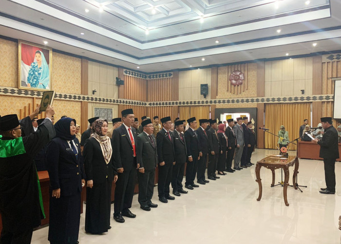 14 Pejabat Eselon II Pemerintah Provinsi Bengkulu Dimutasi, Ini Daftarnya 