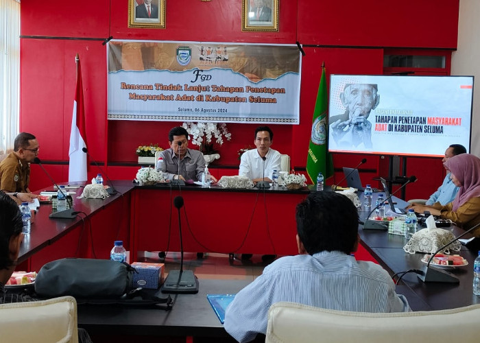 Pemkab Seluma Gandeng AMAN Provinsi Bengkulu Gelar FGD, Bahas Wilayah Masyarakat Adat