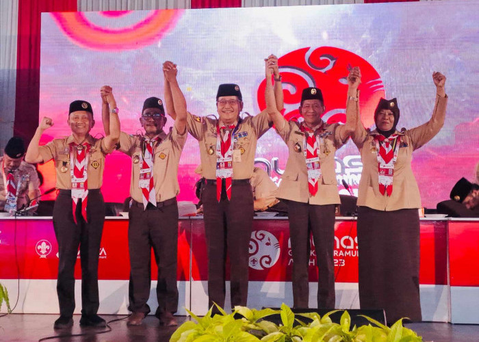 Kwartir Daerah Gerakan Pramuka Bengkulu Raih Penghargaan di Munas ke-XI Aceh