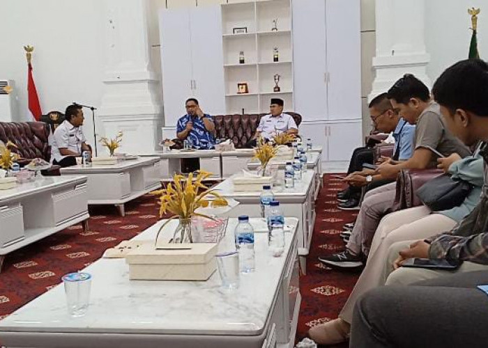 Silaturahmi Bersama Wartawan, Arif Gunadi Minta Masukan untuk Pembangunan Kota Bengkulu