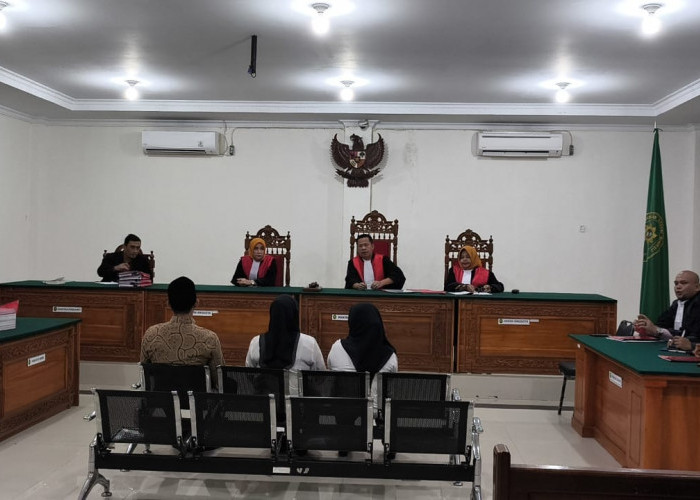 3 Terdakwa Korupsi Makan Minum RSUD HD Manna Jalani Sidang Perdana di PN Bengkulu 