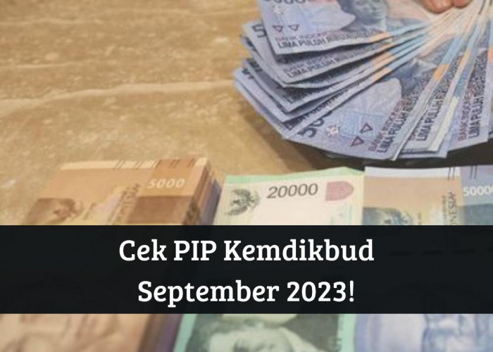 Bansos PIP Kemdikbud Cair September 2023, Sebelum Hangus Cek KIP Penerima, Dapat Uang Gratis Rp1 Juta