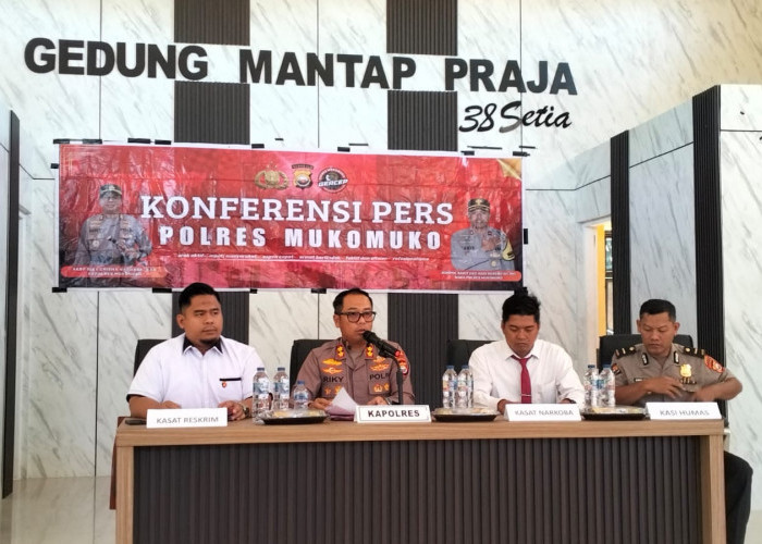 Polres Mukomuko Ungkap Dugaan Korupsi RTH, Mantan Kepala DLH dan Kontraktor Jadi Tersangka
