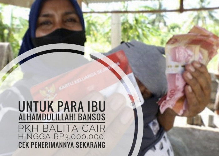 Untuk Para Ibu Alhamdulillah! Bansos PKH Balita Cair Hingga Rp3.000.000, Cek Penerimanya Sekarang.
