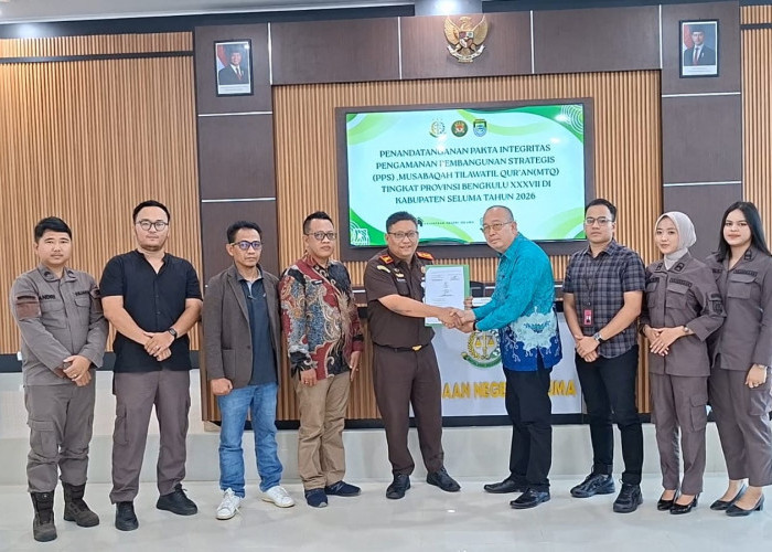 Kejari Seluma Kawal Proyek Strategis MTQ Ke-37 dari Ancaman dan Gangguan