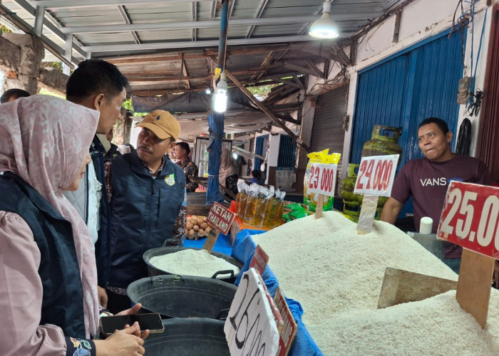 Cegah Peredaran Beras Fortifikasi, Disperindag Bengkulu Turun ke Pasar Tradisional