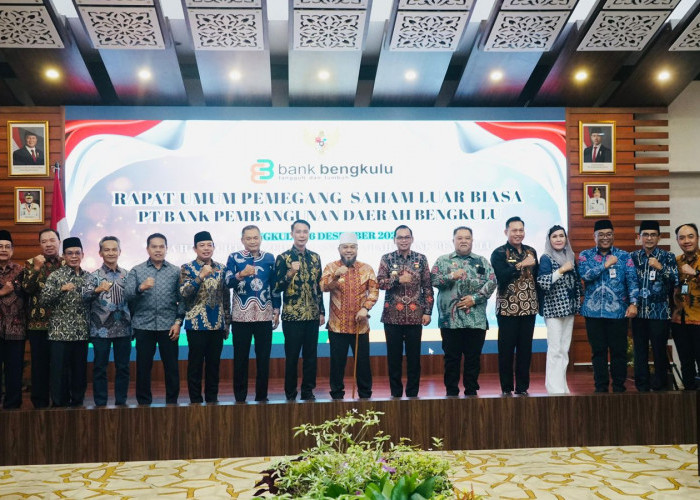 RUPS Luar Biasa Bank Bengkulu Putuskan Lima Calon Direksi di Usulkan ke OJK