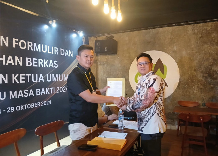 Yosia Yodan Resmi Daftar Caketum BPD HIPMI Bengkulu, Kantongi 10 Rekomendasi