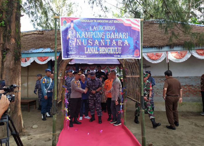 Lanal Bengkulu launching Kampung Bahari Nusantara (KBN)