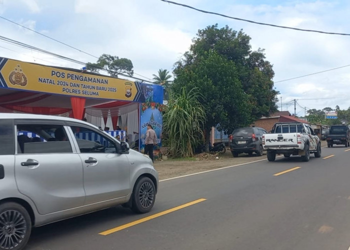 Jelang Nataru, Arus Lalu Lintas Bengkulu-Tais-Manna Terpantau Ramai Lancar