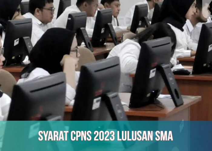 Syarat CPNS 2023, Lulusan SMA dan Sarjana Bisa Daftar, Cek Segera!