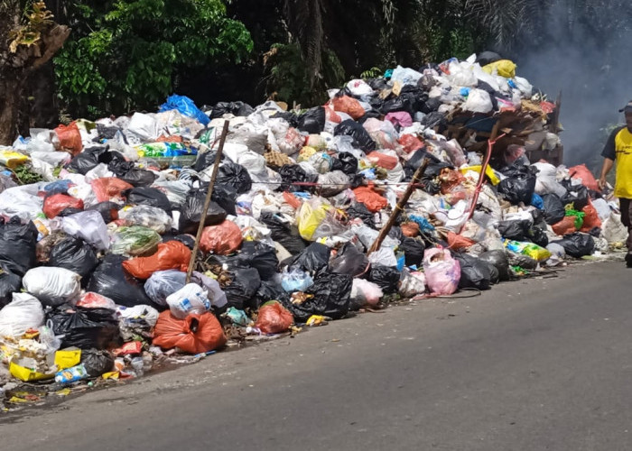 Tumpukan Sampah Menggunung Hiasi Kota Bengkulu, Begini Penjelasannya