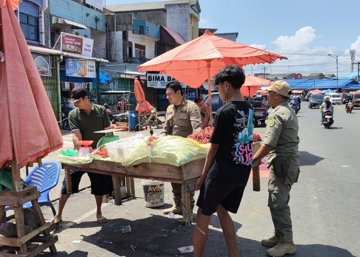 Masa Persuasif Segera Berakhir, Satpol PP Kota Bengkulu Siap Sita Barang Dagangan PKL yang Melanggar