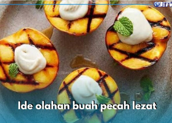 5 Ide Olahan Buah Peach Lezat yang Paling Direkomendasikan, Pie hingga Ice Cream