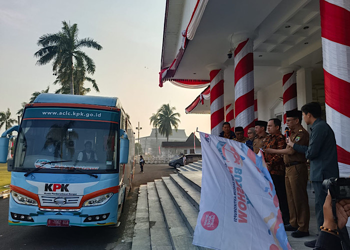 4 Hari di Provinsi Bengkulu, Roadshow Bus KPK Lanjutkan Perjalanan ke Jambi