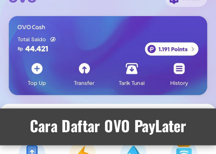 Cek Saldo Kamu! Bukan Hanya DANA PayLater, Segera Aktifkan OVO PayLater untuk Dapat Pinjaman hingga Rp10 Juta