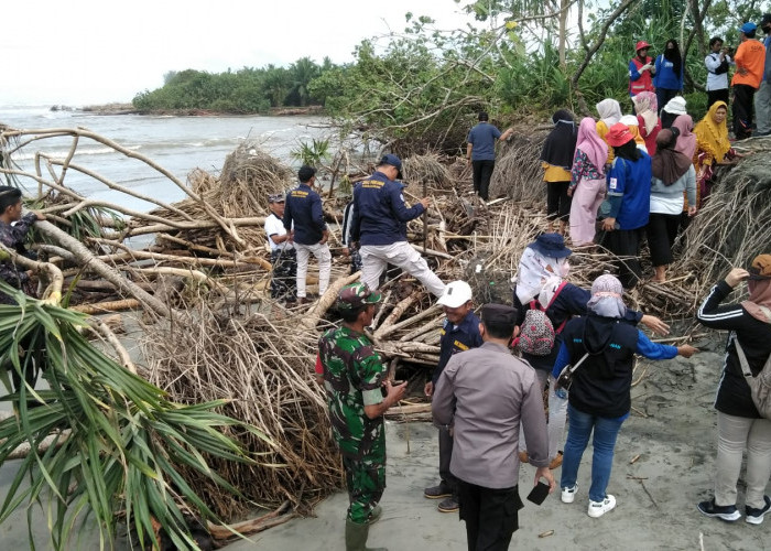 Pasca Bencana, Gotong Royong Bersih Pantai dan Tanam Pohon