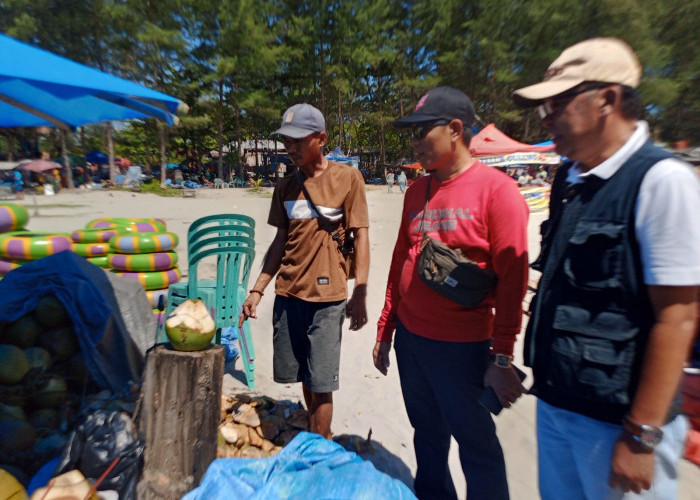 Terima Laporan Kelapa Dijual Rp20 Ribu, Dispar Kota Bengkulu Sidak Pedagang Nakal yang Langgar HET