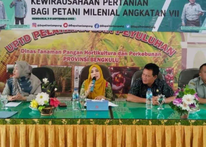 DTPHP Provinsi Bengkulu Gelar Pelatihan Kewirausahaan Petani