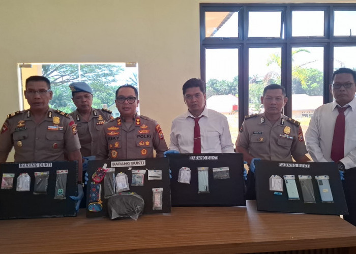 Ops Antik Nala 2026: Polres Mukomuko Amankan 6 Pengedar Sabu Pasokan Sumut dan Sumbar