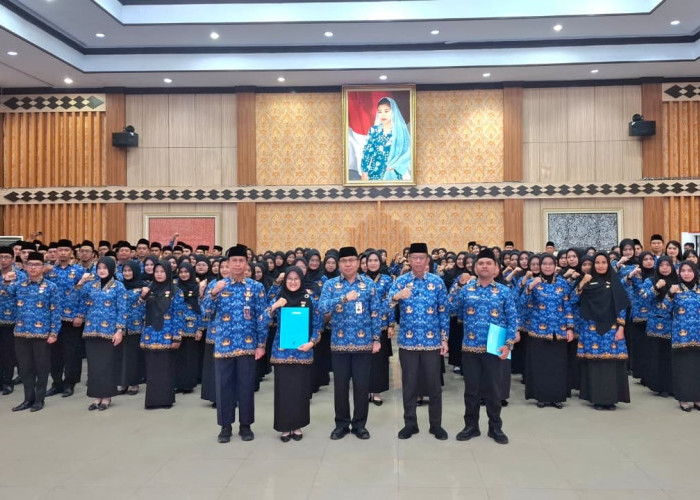 Resmi Terima SK, 188 ASN Baru Pemprov Bengkulu Diingatkan Soal Amanah dan Etika