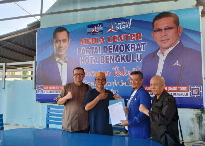 Sempat Digadang-gadang Maju Pilgub, M. Saleh Putar Haluan Daftar Jadi Calon Walikota Bengkulu