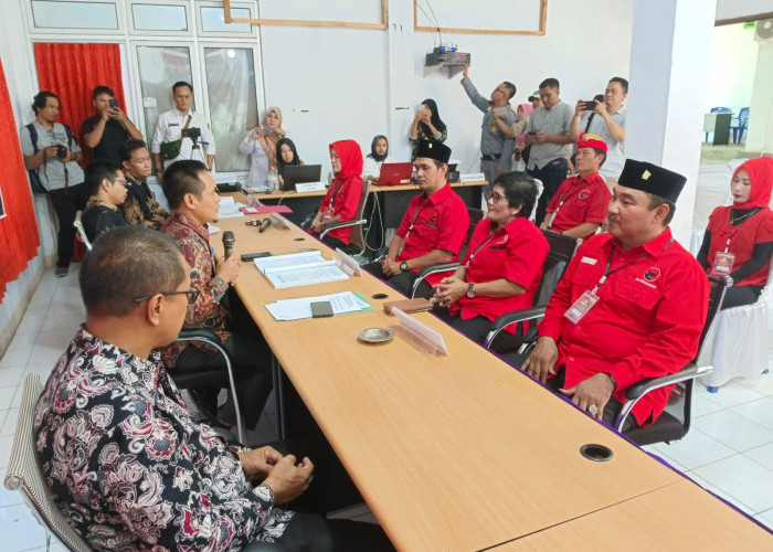 Datangi KPU Bengkulu Utara, PDIP Daftarkan 30 Bacaleg