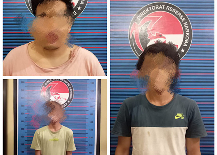 3 Pemuda Diringkus Personel Polda Bengkulu saat Transaksi Sabu, Berikut Identitasnya