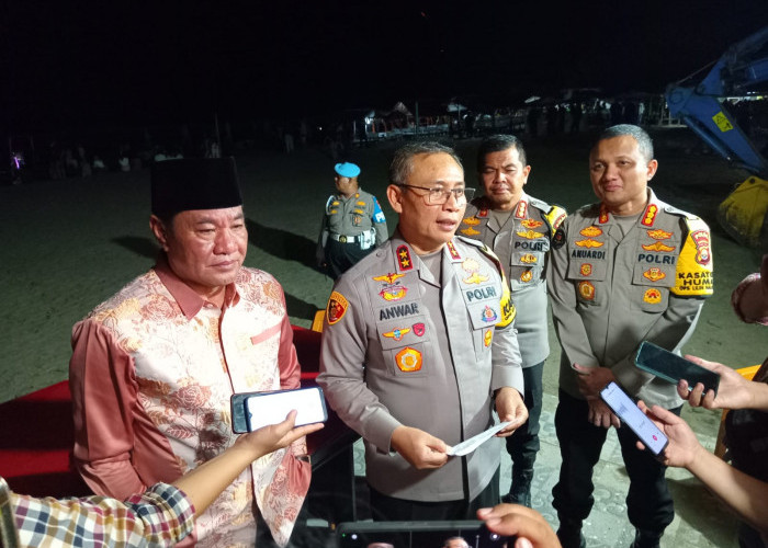 Malam Pergantian Tahun Berjalan Tertib dan Aman, Plt Gubernur dan Kapolda Beri Ucapan Selamat  