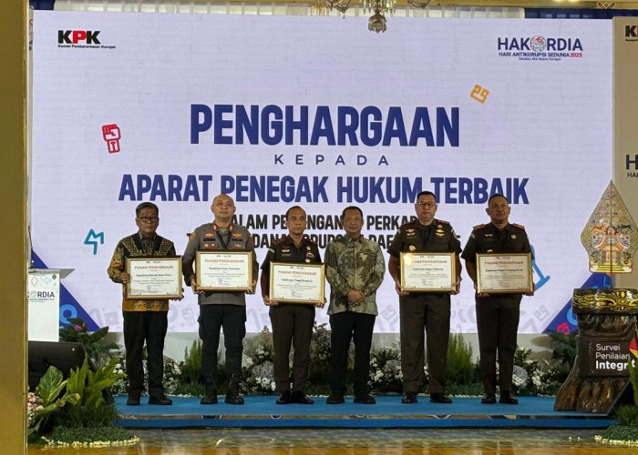 Kejati Bengkulu Raih Peringkat 1 Nasional Kejaksaan Terbaik dari KPK, Ungkap Tipikor hingga Rp3,9 Triliun