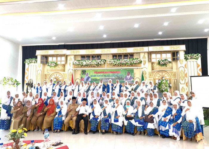 46 Pengurus BKMT Kecamatan Ratu Agung 2023-2028 Resmi Dilantik 