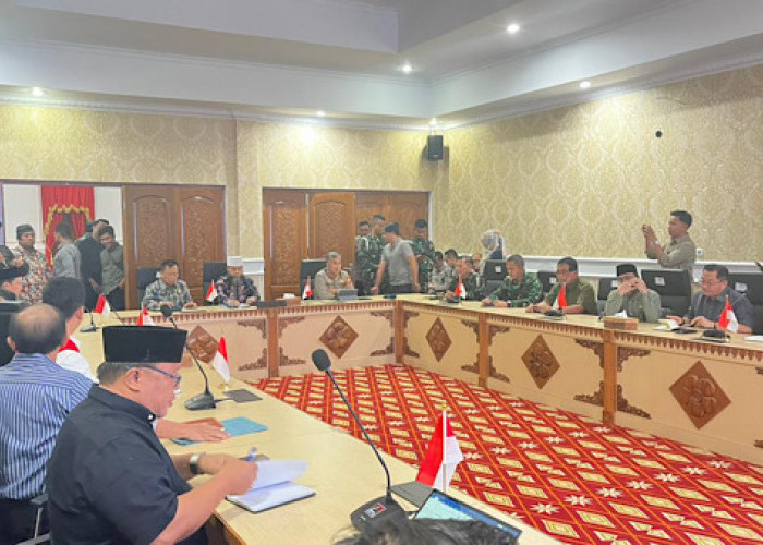 Forkopimda Bengkulu Matangkan Persiapan Idulfitri: Bahas Keamanan, Harga Bahan Pokok hingga Stok BBM