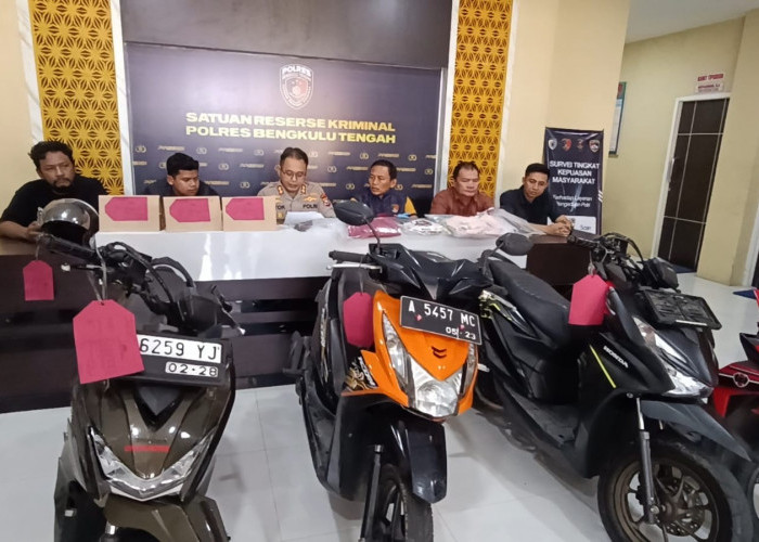 Beraksi di Bengkulu Tengah, 1 Pelaku Ranmor Ditembak Polisi dan 1 Buron