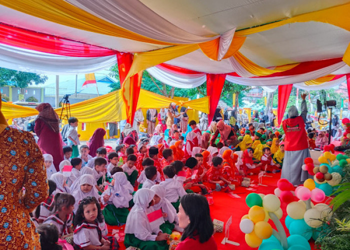 Dinas Perpustakaan Provinsi Bengkulu Gelar Story Telling, Diramaikan 500 Anak