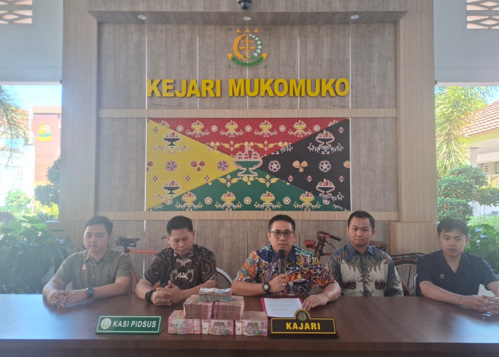 Kejari Mukomuko Amankan Rp518 Juta, Kasus Korupsi Pamsimas Tetap Lanjut ke Persidangan