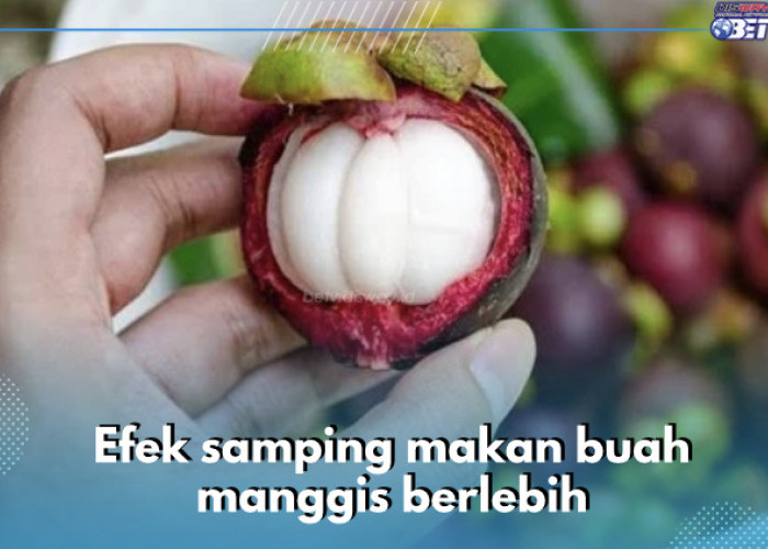 Sebabkan Masalah Pencernaan, Ini 4 Efek Samping Makan Buah Manggis Berlebih