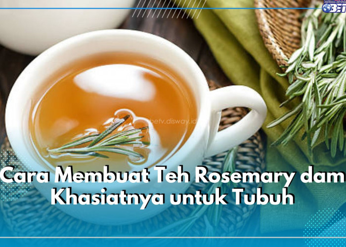 Ini Cara Buat Teh Rosemary di Rumah, Apa Khasiatnya untuk Tubuh? Yuk Coba dan Temukan Jawabannya