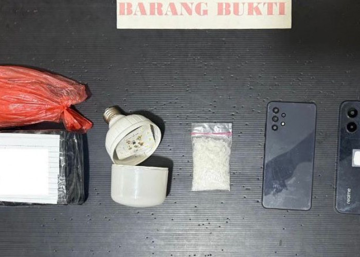 Modus Bola Lampu Terbongkar, Polda Bengkulu Gagalkan Sabu Kiriman dari Rejang Lebong