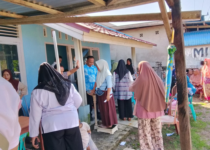 Pustu Muara Payang Dipadati Warga, Program Posyandu Rutin Jadi Andalan Tekan Stunting