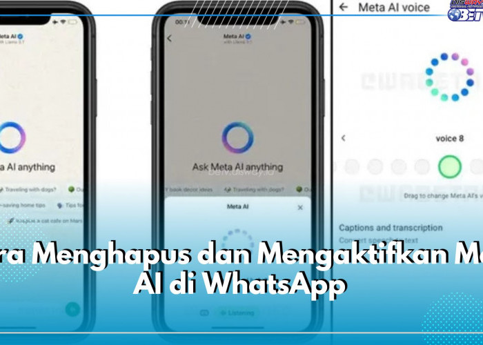 Cek Cara Menghapus Meta AI WhatsApp dan Cara Mengaktifkannya Kembali Saat Dibutuhkan di Sini