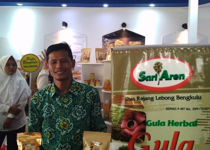 Inovasi Pengolahan Nira Aren, Gula Semut Sari Aren Perintis UMKM Bengkulu di Kancah Nasional