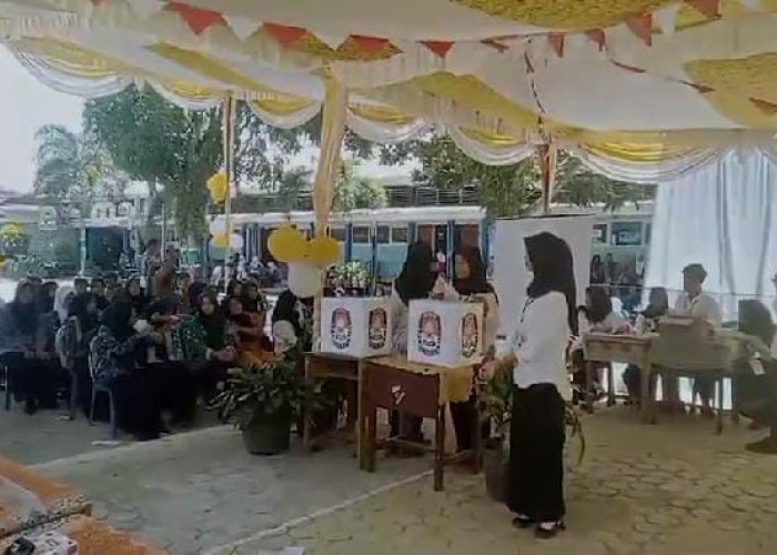 Kreatif dan Edukatif, Pemilihan Pengurus OSIS di SMAN 1 Kaur Dikemas Seperti Pemilu