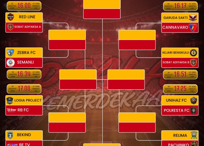 16 Tim Berebut Tiket Perempat Final Piala Kemerdekaan BETV 2026