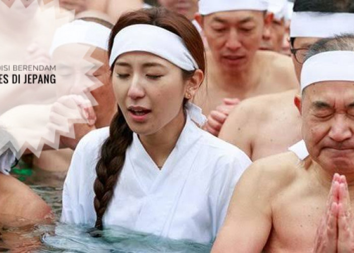 Tradisi Berendam Air Es Ala Warga Jepang, Ritual Sakral Penyucian Diri Awal Tahun