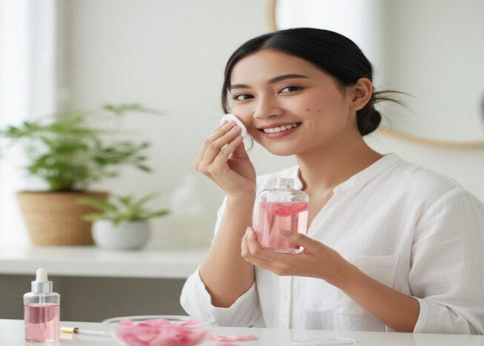 Mau Kulit Glowing dengan Cara Sederhana? Coba Gunakan Air Mawar Sebagai Perawatannya!