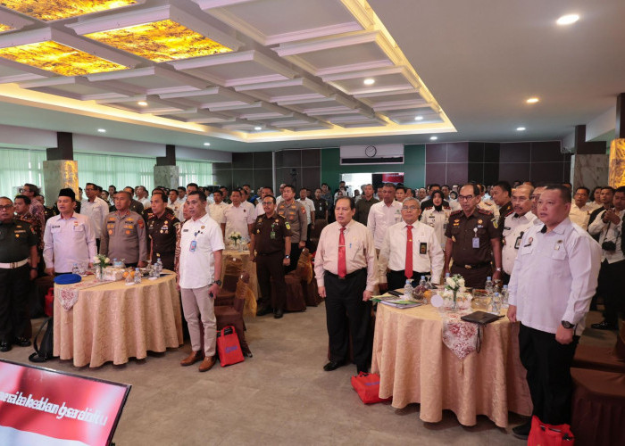 Perkuat Sinergi, Kejati Bengkulu Bahas Penerapan KUHP dan KUHAP Baru Bersama Polda dan Pengadilan