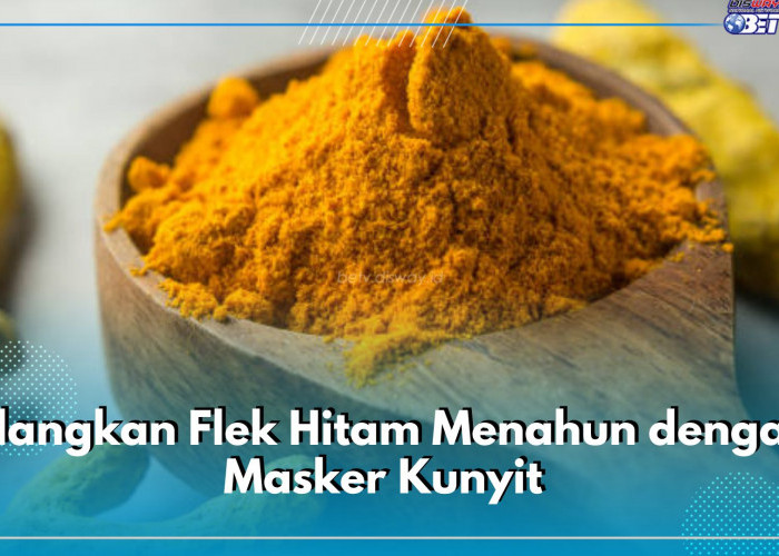 Hilangkan Flek Hitam Menahun dengan Masker Kunyit, Simak Cara Buatnya di Sini, Wajah Auto Awet Muda!