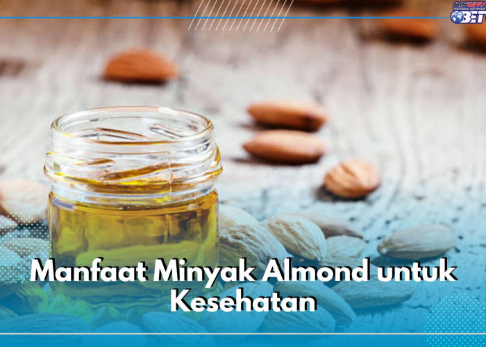 5 Manfaat Minyak Almond untuk Kesehatan, Baik untuk Jantung hingga Ampuh Atasi Stretchmark