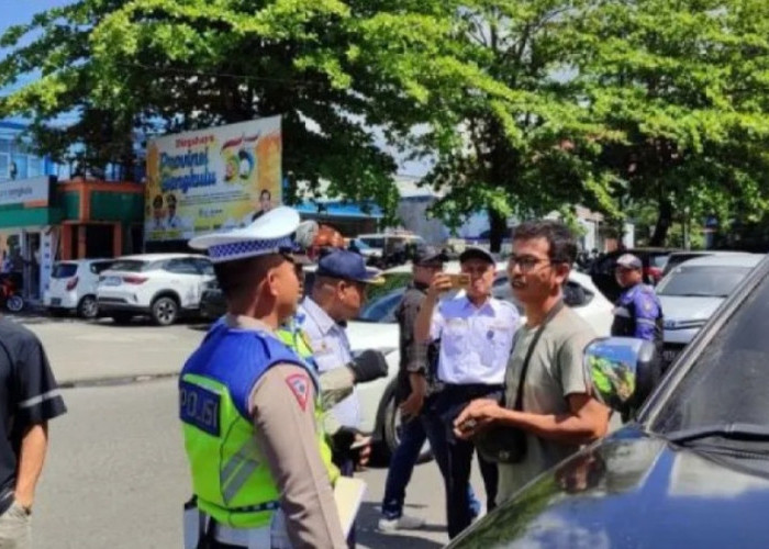 Berikut 5 Titik Kerap Jadi Lokasi Parkir Liar di Kota Bengkulu