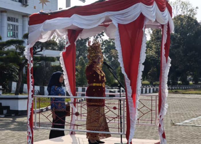 HUT Provinsi Bengkulu ke-55, Wabup Mukomuko Pimpin Upacara Peringatan